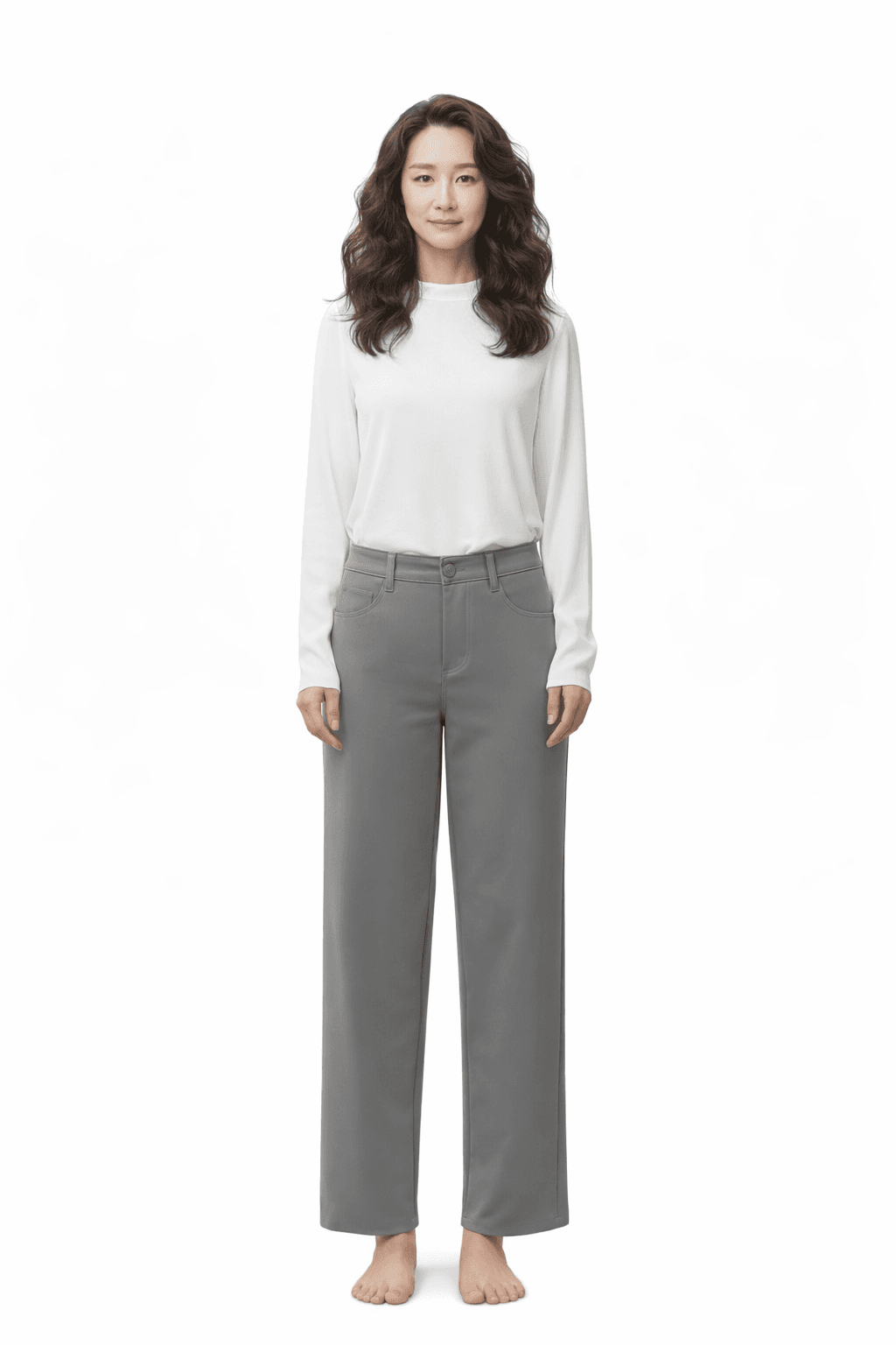 와이드핏 슬랙스 - 1